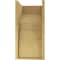 Ekena Millwork 11"W x 11"D x 22"H Wide Monterey Rough Cedar Woodgrain TimberThane Corbel, Primed Tan CORUR11X11X22MONRCPR - alternate 6
